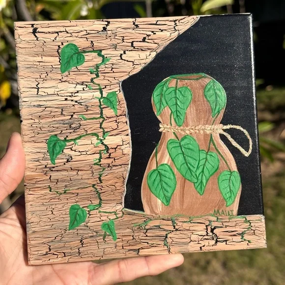 ❌637. Hawaiian instrument Ipu Gourd Handmade in Maui, Hawaii Glazed Ceramics - Picture 1 of 2